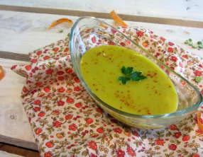 Velouté tout doux de pois cassés