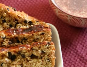 Pain Brioché Pamplemousse, Nougatine et Chocolat