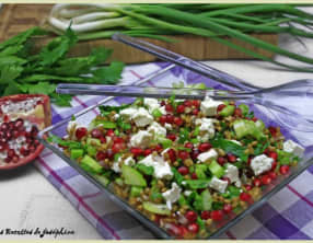 Salade de petit épeautre