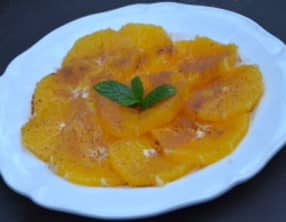 Oranges à la cannelle