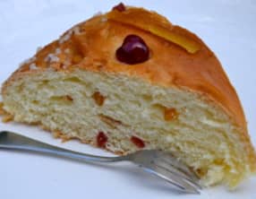 Couronne des rois aux fruits confits