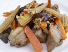 Wok de poulet