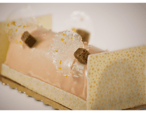 Bûche à la clémentine et aux épices de Noël