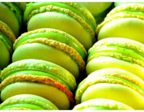 Macarons à la pistache