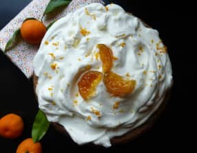 Gâteau de crêpes à la clémentine