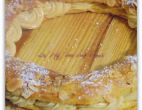 Paris-Brest au chocolat Dulcey