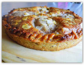 Tarte poire façon Bourdaloue