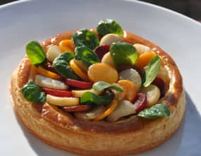 La tarte feuilletée aux légumes d’hiver