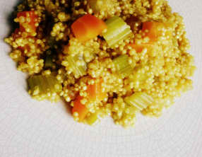 Quinoa Carotte Céleri et épices