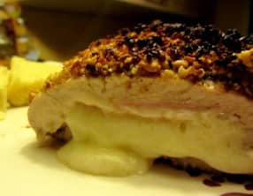 Cordon bleu de l'Aveyron aux noix et fromage Laguiole