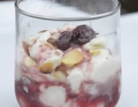 Vacherin aux cerises griottes