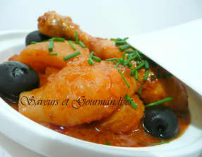 Tajine de topinambours au poulet