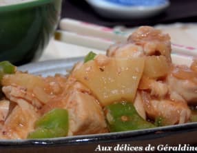 Poulet sauce aigre-douce