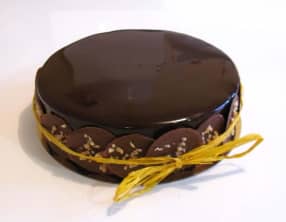 Entremet tout chocolat