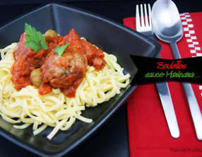 Boulettes sauce Marinara