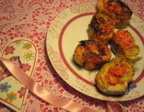 Le pain perdu à la crème d'amandes