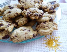 Cookies presque indien : massala et chocolat noir
