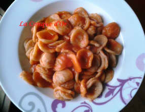 Orecchiette à la sauce tomate