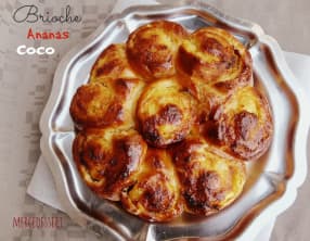 Brioche ananas coco