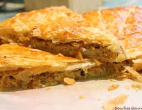 Galette des rois aux amandes torréfiées