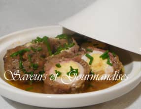 Tajine errkham aux oeufs de cailles