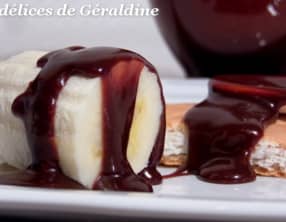 Sauce caramel au chocolat