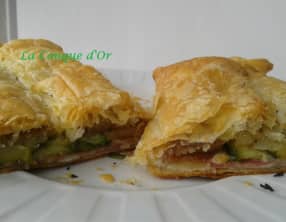 Feuilleté farci façon strudel