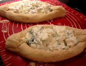 Khachapuri ou pain georgien au fromage
