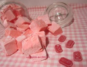 Guimauves au coquelicot