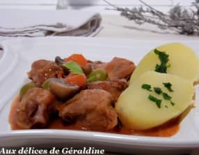 Sauté porc en ragoût