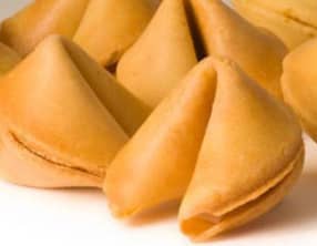 Fortune cookie – gâteau porte bonheur