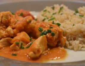 Poulet au beurre de cacahuètes