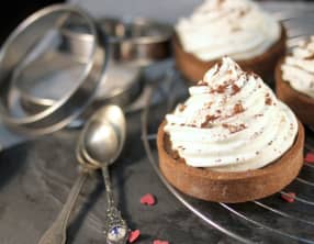 Tartelettes chocolat liégeois