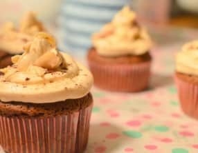 Cupcakes Chocolat, Café, Caramel