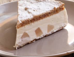 Gâteau ricotta et poires