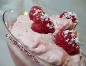 Nuage aux framboises