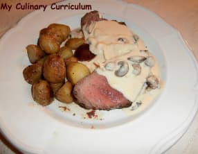 Sauce à la crème et au camembert