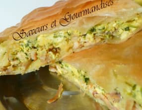 Pastilla au poulet et au citron