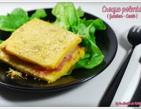Croque polenta