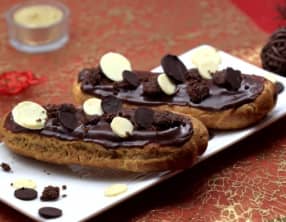 Eclairs chocolat praliné