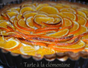 Tarte à la clémentine