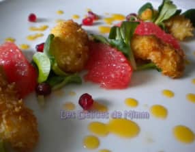Langoustines croustillantes au beurre d’agrumes