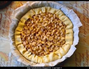 Tarte banane spéculoos