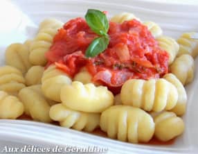 Gnocchis maison all'amatriacana