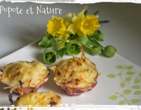 Petits gratins de chou fleur à la pancetta