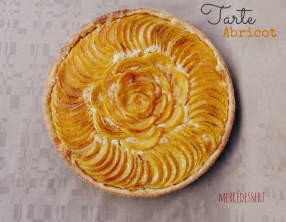 Tarte à l'abricot et crème d'amandes