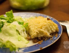 Hachis parmentier express… aux rillettes