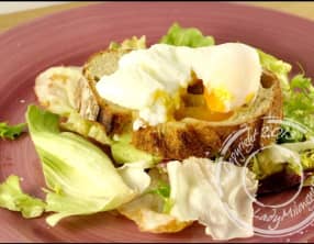 Oeuf pôché, la technique