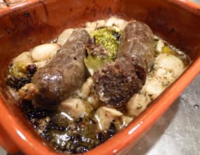 boudine en cocotte de légumes