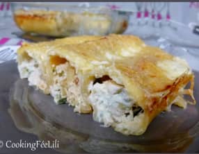 Cannellonis tout doux aux poireaux